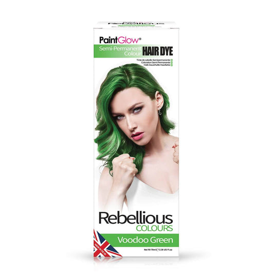 Rebellious Hårfarve Voodoo Green - Fatima.Dk