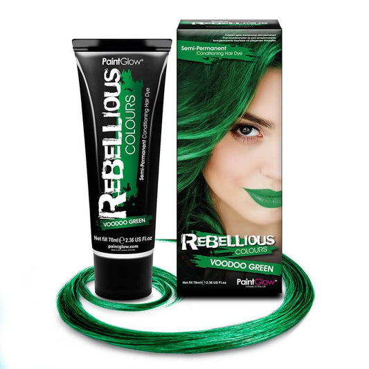 Rebellious Hårfarve Voodoo Green - Fatima.Dk