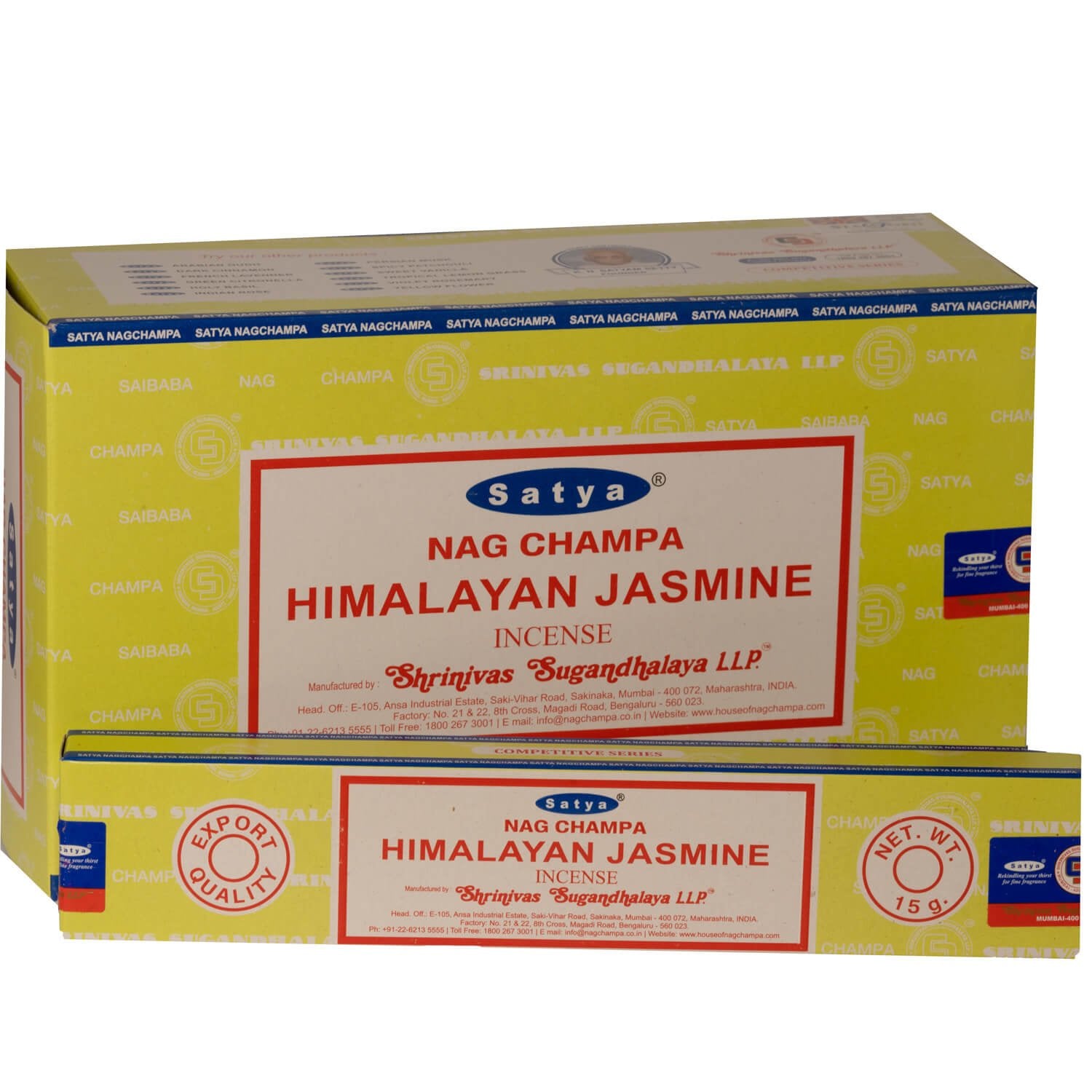 Røgelse Satya Himalayan Jasmine (15g) - Fatima.Dk