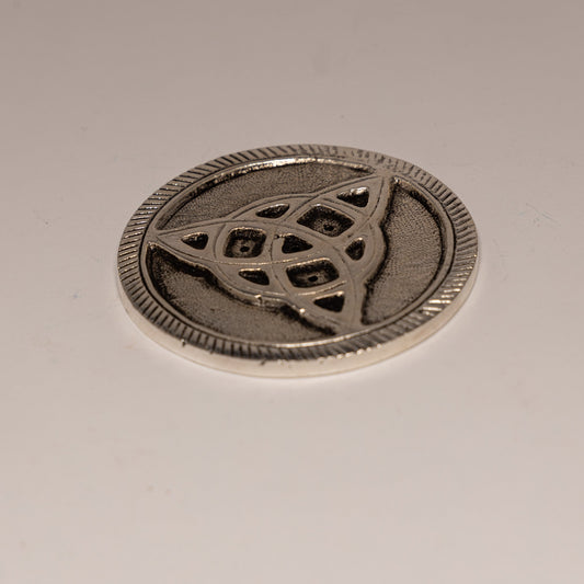 Røgelsesholder Metal Trinity - Fatima.Dk