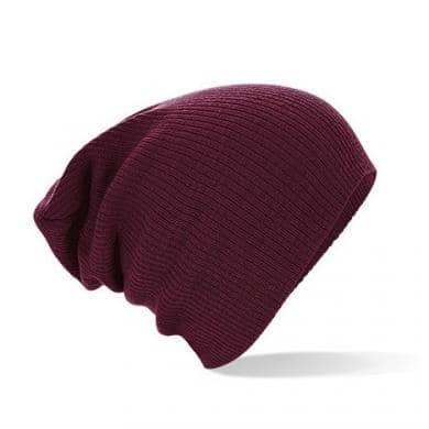 Hue Beanie Sloth Burgundy - Fruit and the loom - Fatima.Dk