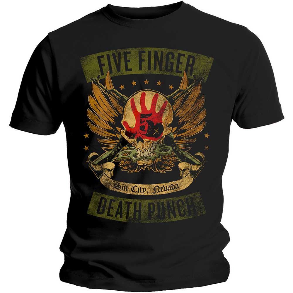 T-shirt 5FDP - Locked & Loaded (Unisex) - Fatima.Dk