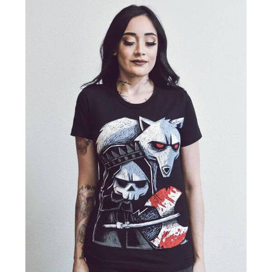 T-shirt Akumu Conquer (Pigefit) - Fatima.Dk