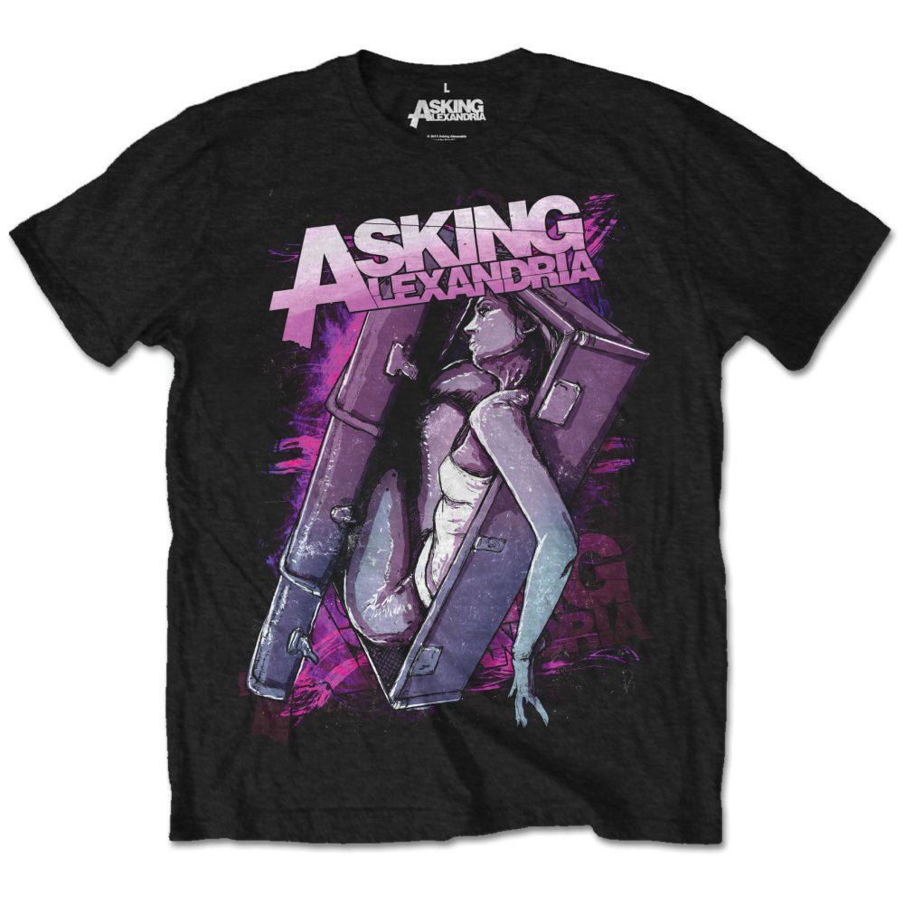T-shirt Asking Alexandria - Coffin (Unisex) - Fatima.Dk