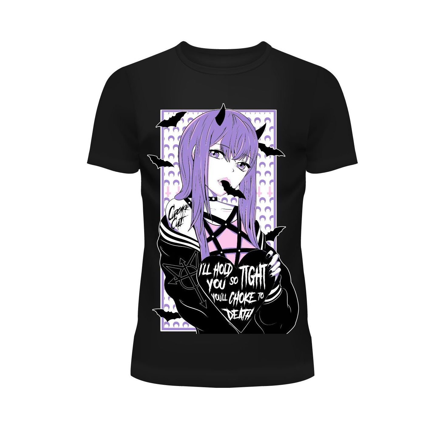 T-shirt Death Choke - Fatima.Dk