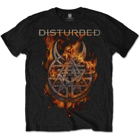 T-shirt Disturbed - Burning Belief (Unisex) - Fatima.Dk