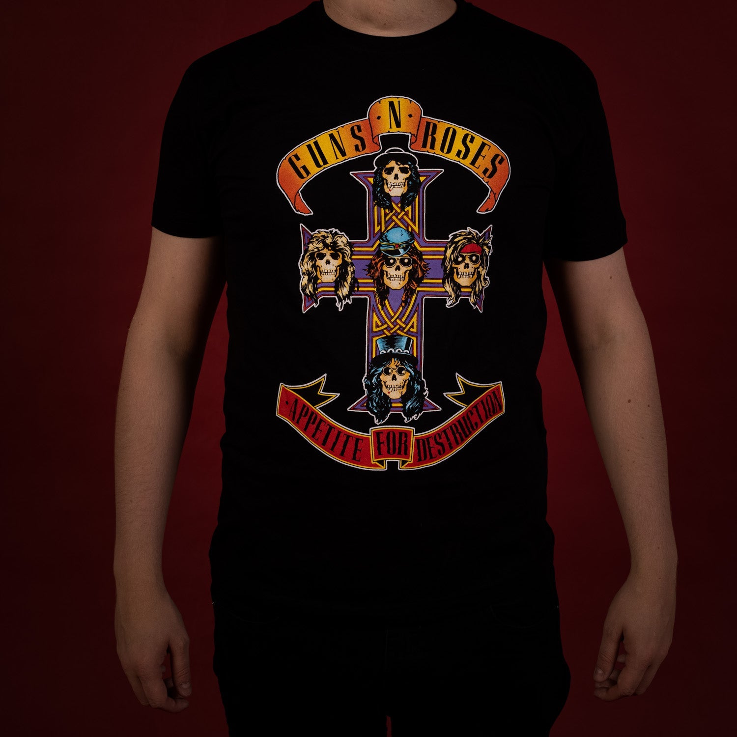T-shirt Guns n' Roses Appetite for Destruction - Fatima.Dk