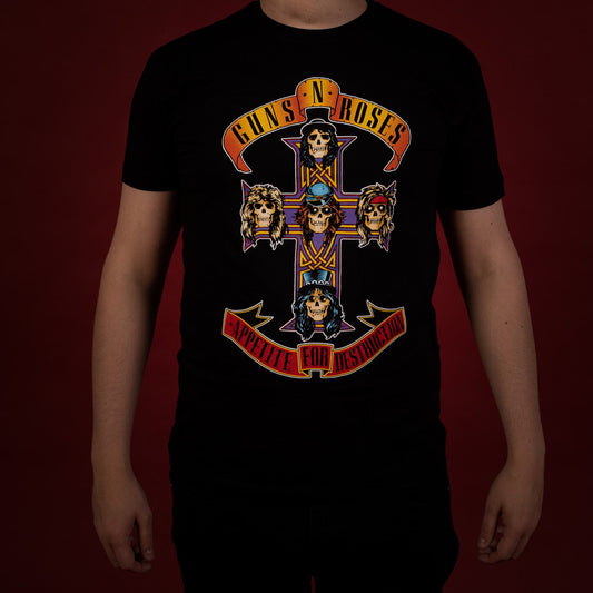 T-shirt Guns n' Roses Appetite for Destruction - Fatima.Dk