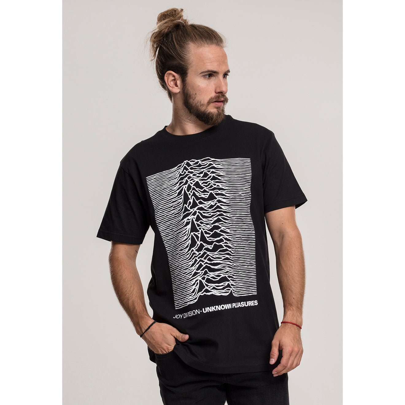T-shirt Joy Division - Unknown Pleasures Logo (Unisex) - Fatima.Dk