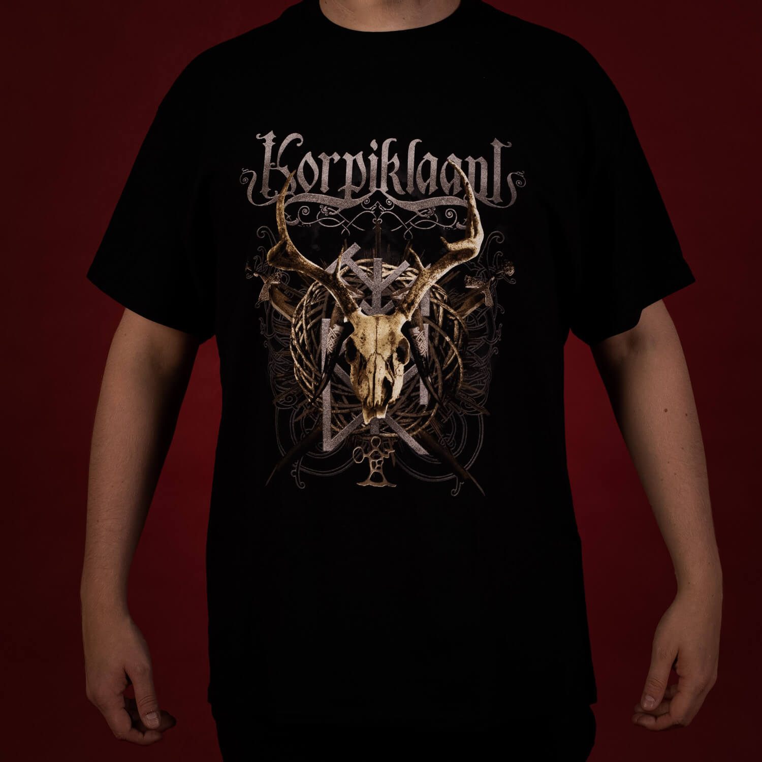 T-shirt Korpiklaani Crest - Fatima.Dk