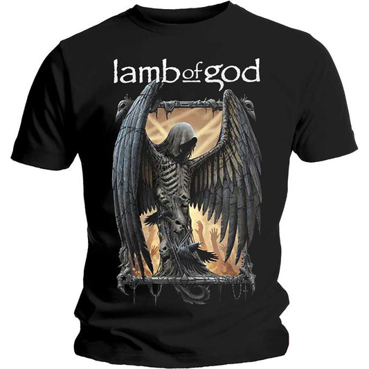 T-shirt Lamb Of God - Winged Death (Unisex) - Fatima.Dk