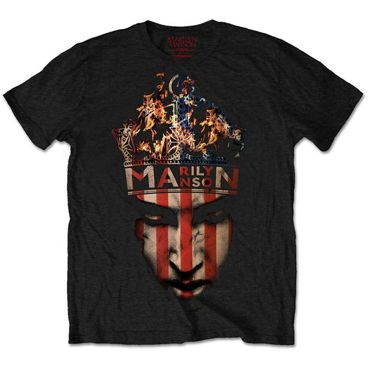 T-shirt Marilyn Manson - Crown (Unisex) - Fatima.Dk