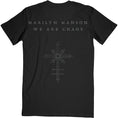 Indlæs billede i Gallery viewer, T-shirt Marilyn Manson - We Are Chaos (Unisex) - Fatima.Dk
