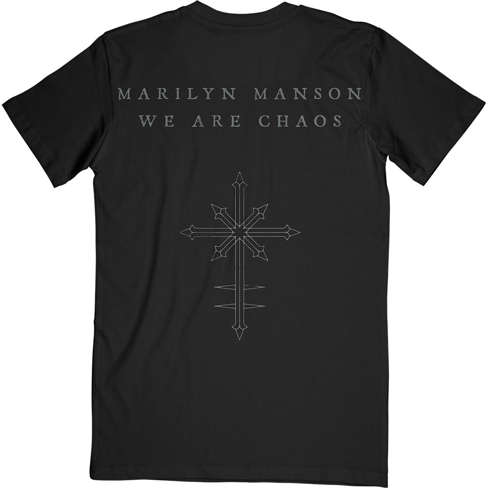 T-shirt Marilyn Manson - We Are Chaos (Unisex) - Fatima.Dk