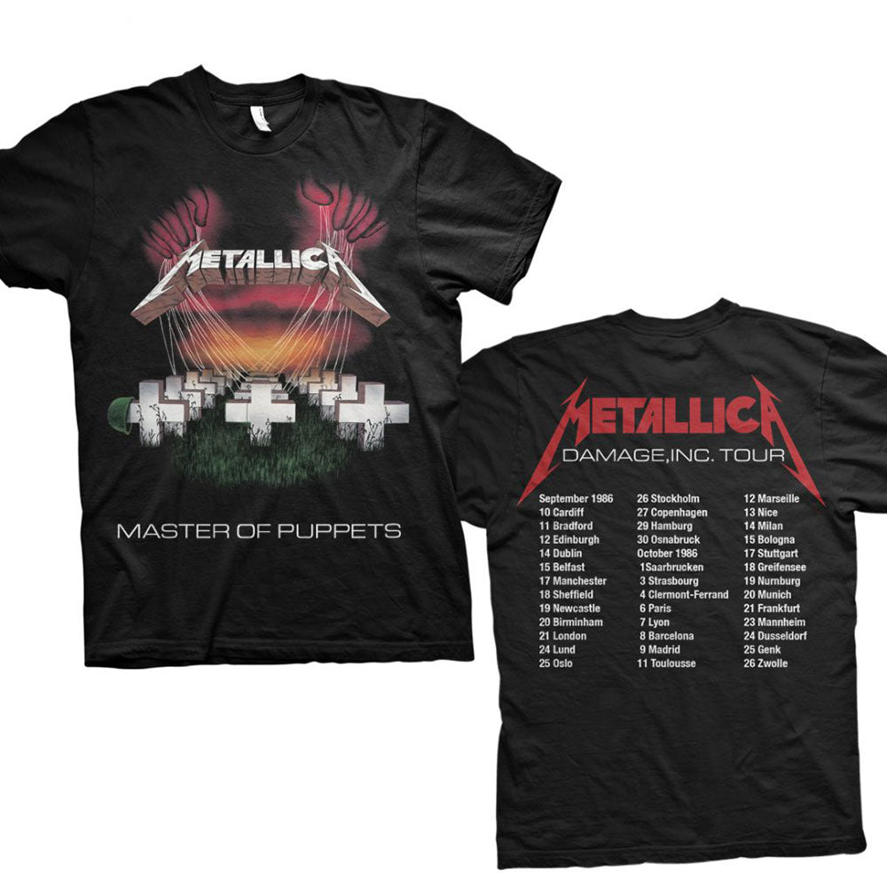 T-shirt Metallica - Master of Puppets (Unisex) - Fatima.Dk