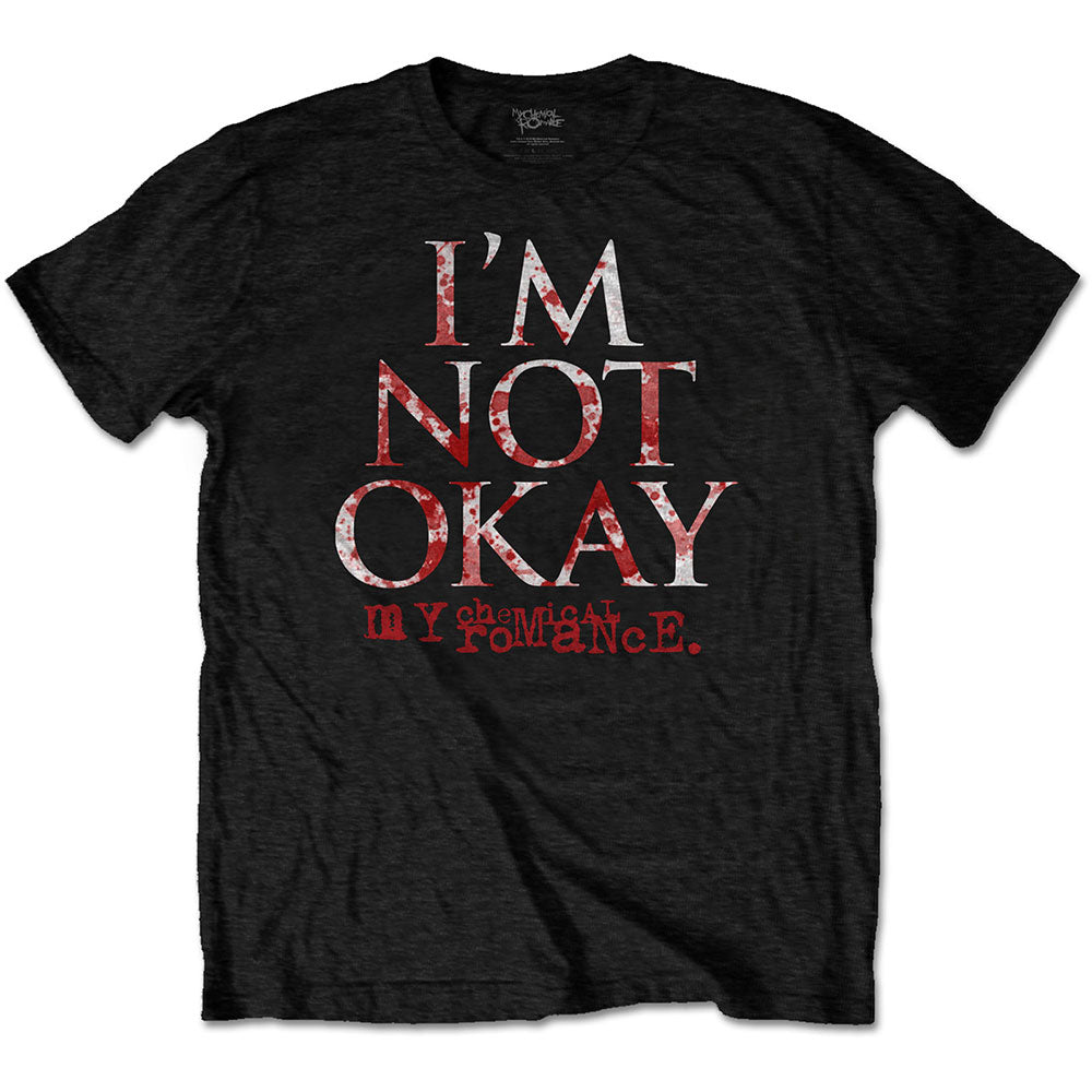 T-shirt My Chemical Romance - I'm Okay (I Promise) (Unisex) - Fatima.Dk