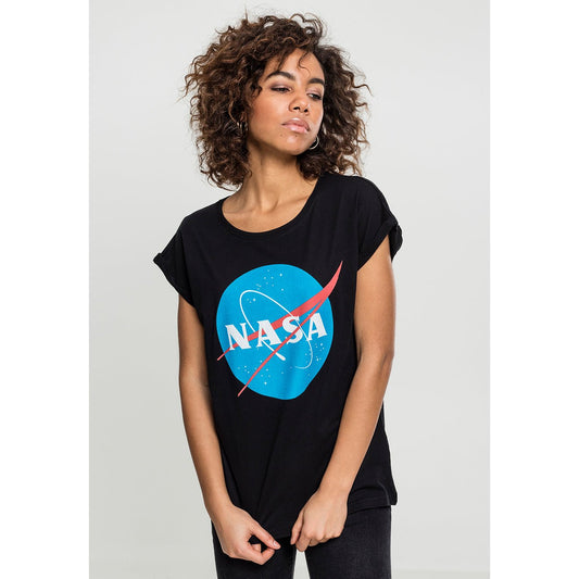 T-shirt NASA Sort - Fatima.Dk