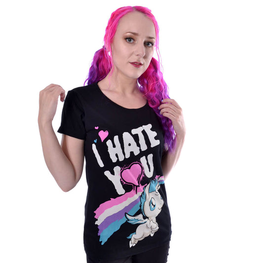 T-shirt PI Hate You - Fatima.Dk