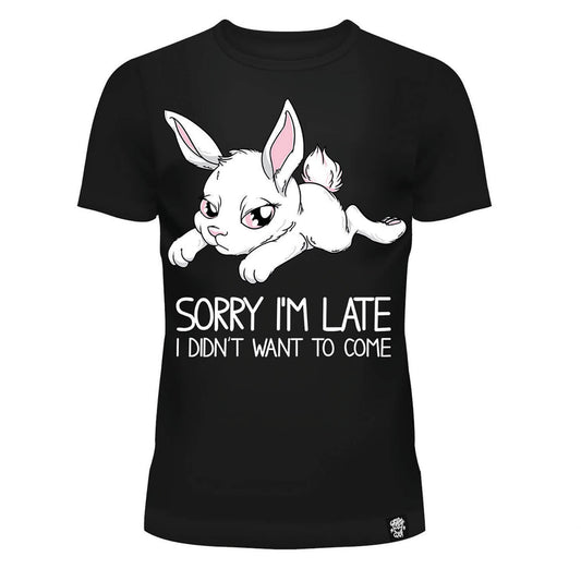 T-shirt PI Sorry I'm Late - Fatima.Dk