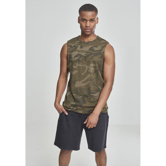 T-shirt Sleveless Military - Fatima.Dk