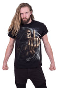 Indlæs billede i Gallery viewer, T-shirt Spiral Bone Finger (Slim Cut) - Fatima.Dk
