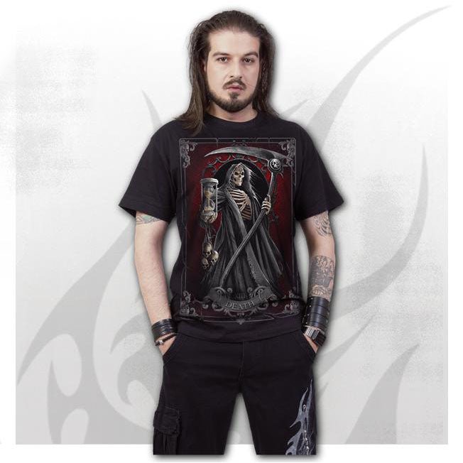T-shirt Spiral Death Tarot - Fatima.Dk