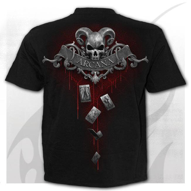 T-shirt Spiral Death Tarot - Fatima.Dk