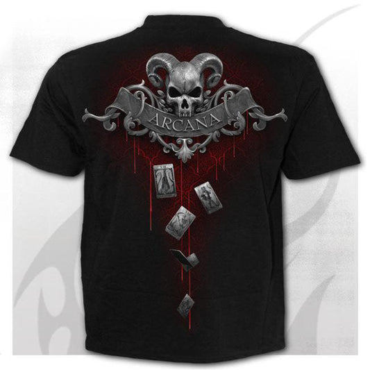 T-shirt Spiral Death Tarot - Fatima.Dk