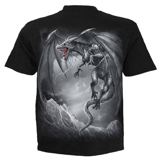 T-shirt Spiral Dragons Cry - Fatima.Dk