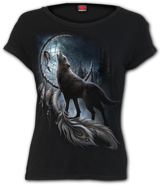 T-shirt Spiral From Darkness - Fatima.Dk