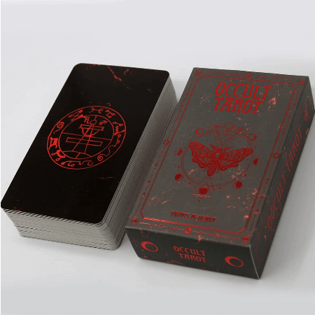 Tarot Kort - The Red Occult - Fatima.Dk