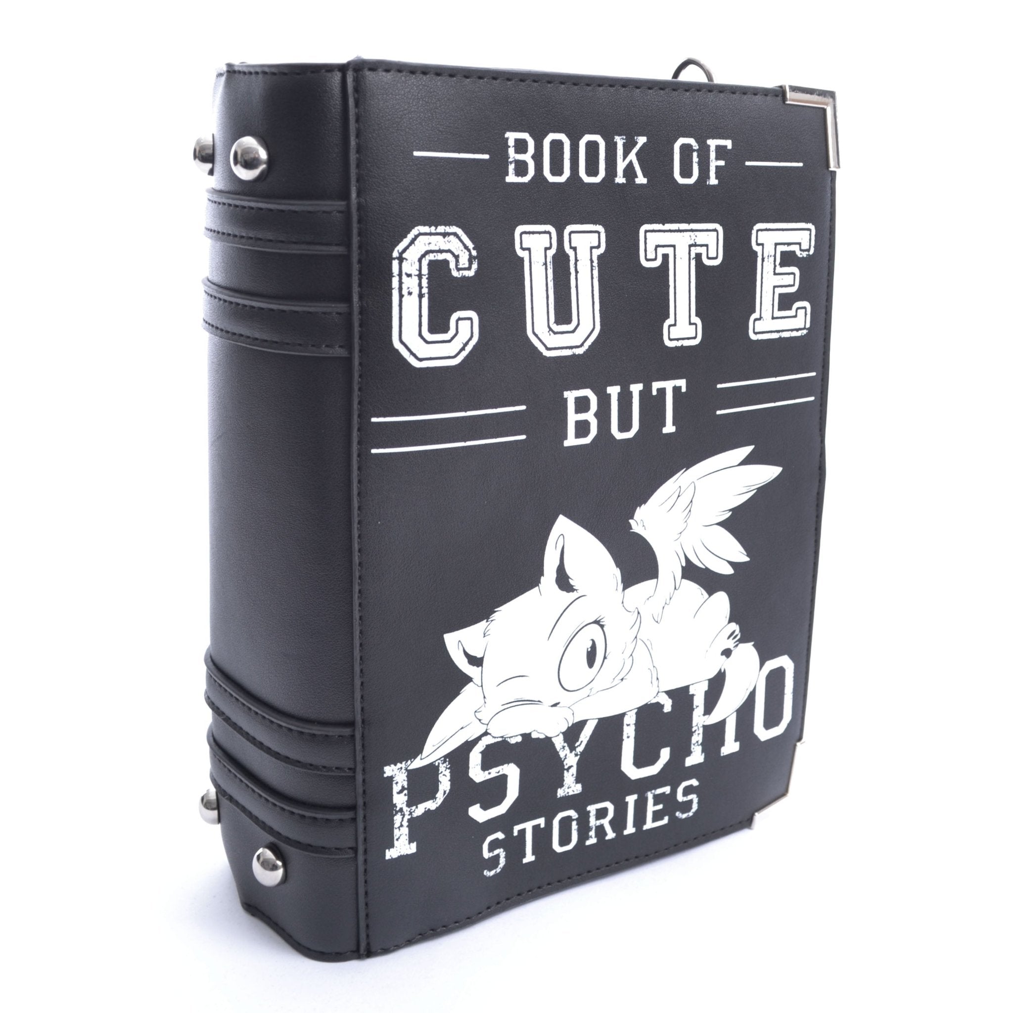Taske Cute But Psycho Book - Fatima.Dk