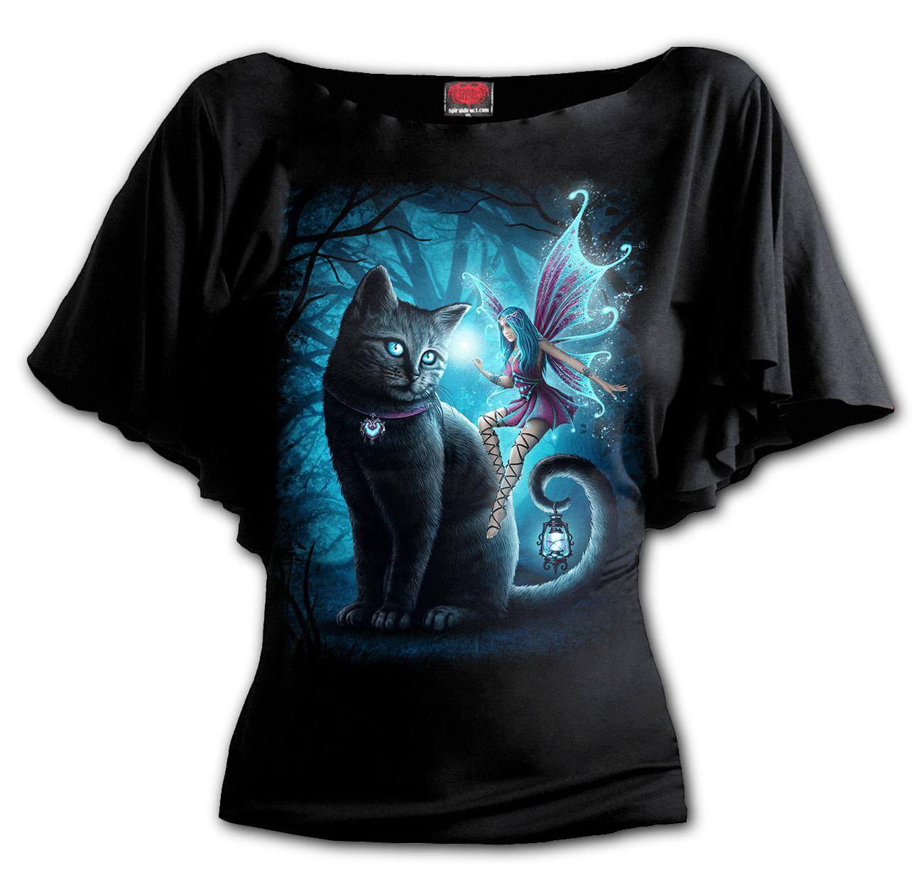 Top Spiral Cat and Fairy - Fatima.Dk