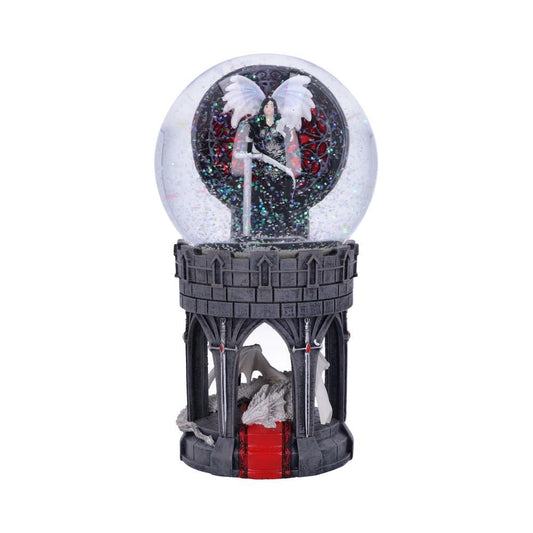 Valour Snow Globe Anne Stokes - Fatima.Dk